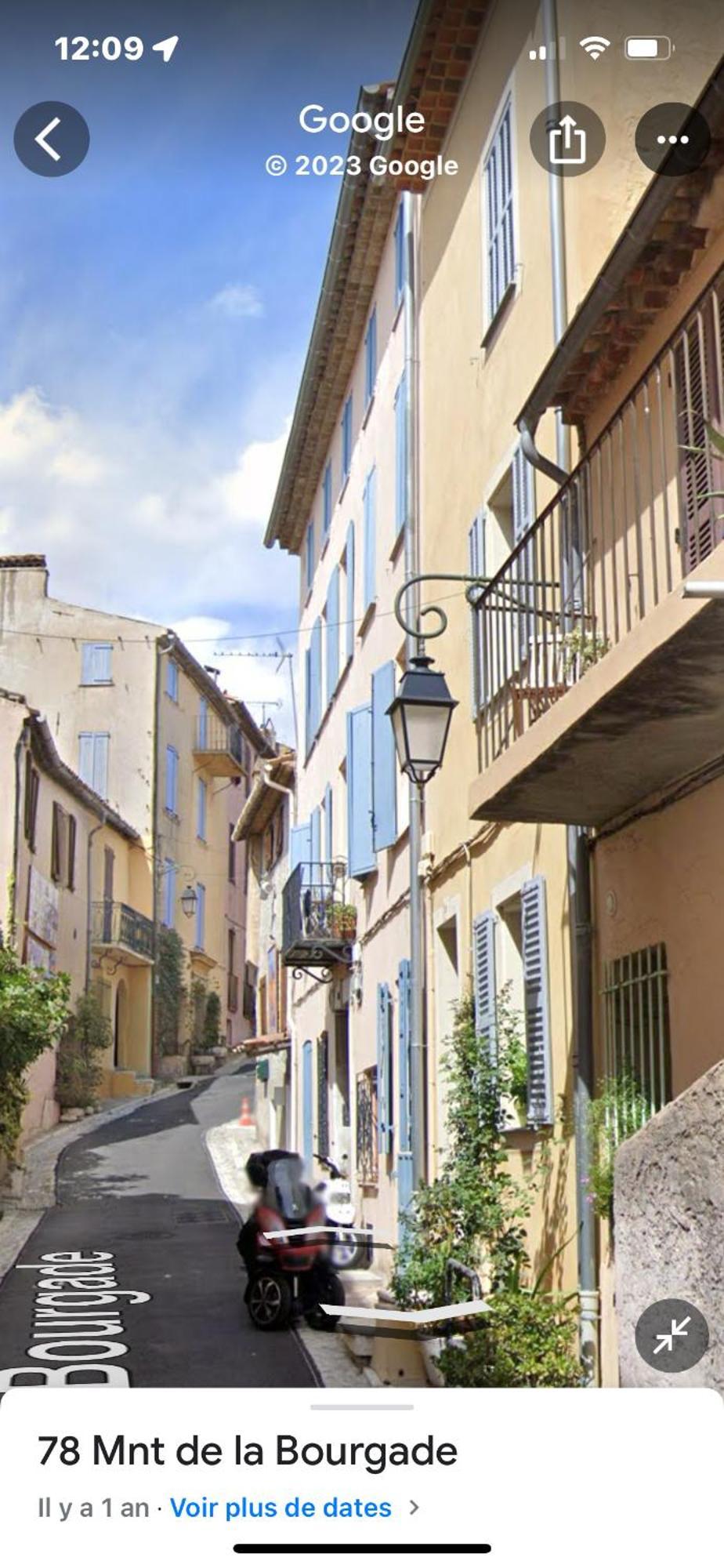 Bed & Breakfast Les Hauts De Cagnes Vue Mer Et Montagne Daire Dış mekan fotoğraf